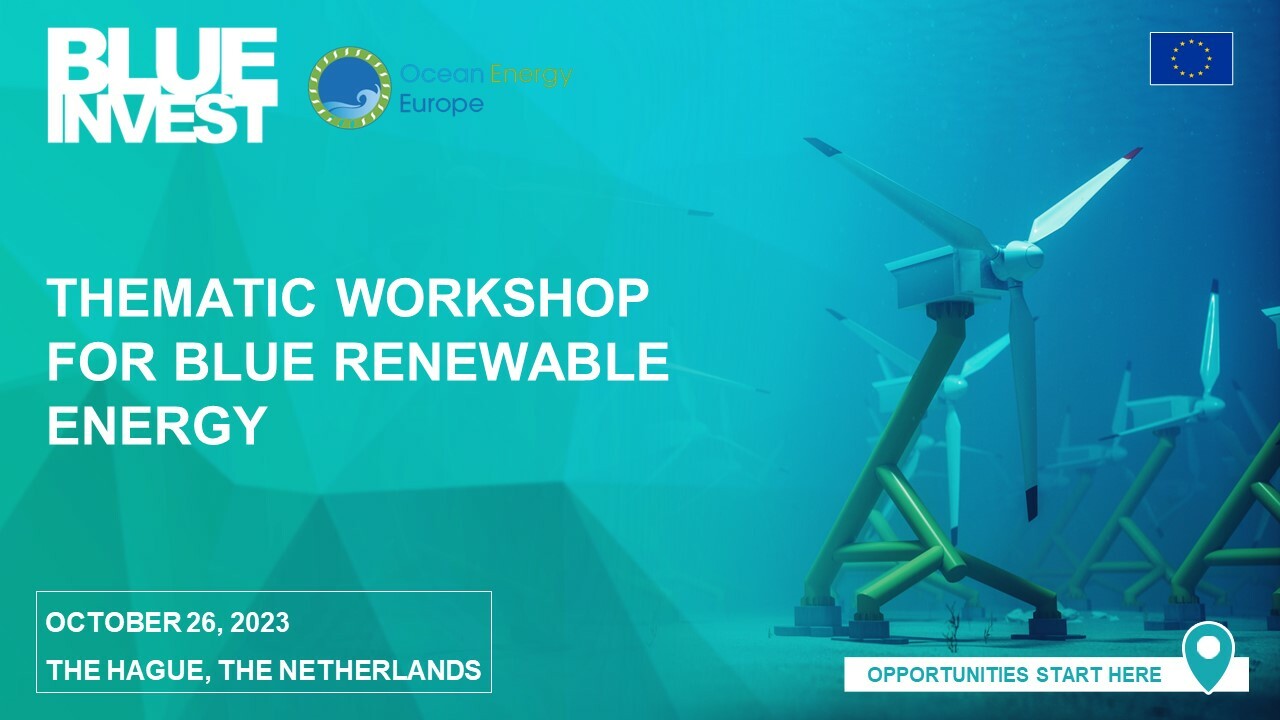 Blue Renewable Energy Thematic Workshop
