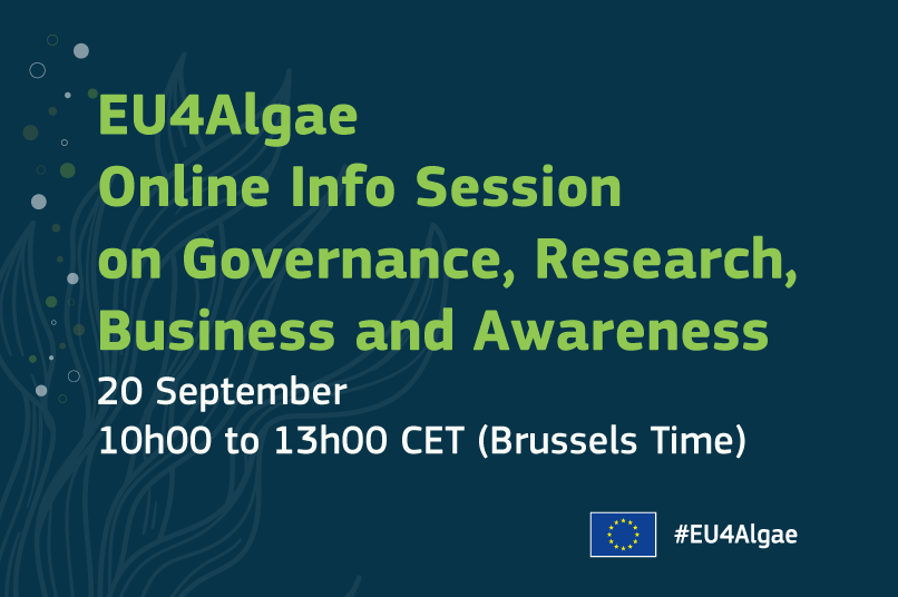 EU4Algae Online Info Session on Governance, Research, Business and Awareness