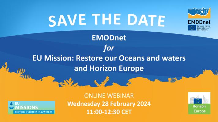 EMODnet Webinar Mission Ocean & Horizon Europe