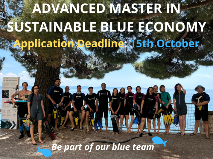 The Advanced Master in Sustainable Blue Economy, co-organized by the University of Trieste and the National Institute of Oceanography and Applied Geophysics - OGS - is a unique hands-on learning experience that goes beyond the classroom!