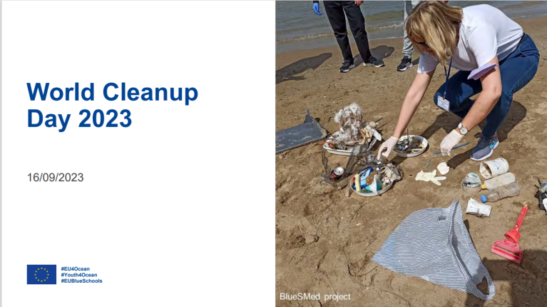 EU4Ocean Presentation at World Cleanup Day