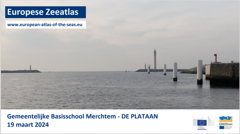 European Atlas of the Seas workshop at the De Plataan school
